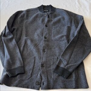 Bonobos Dark Gray Cardigan Sweater